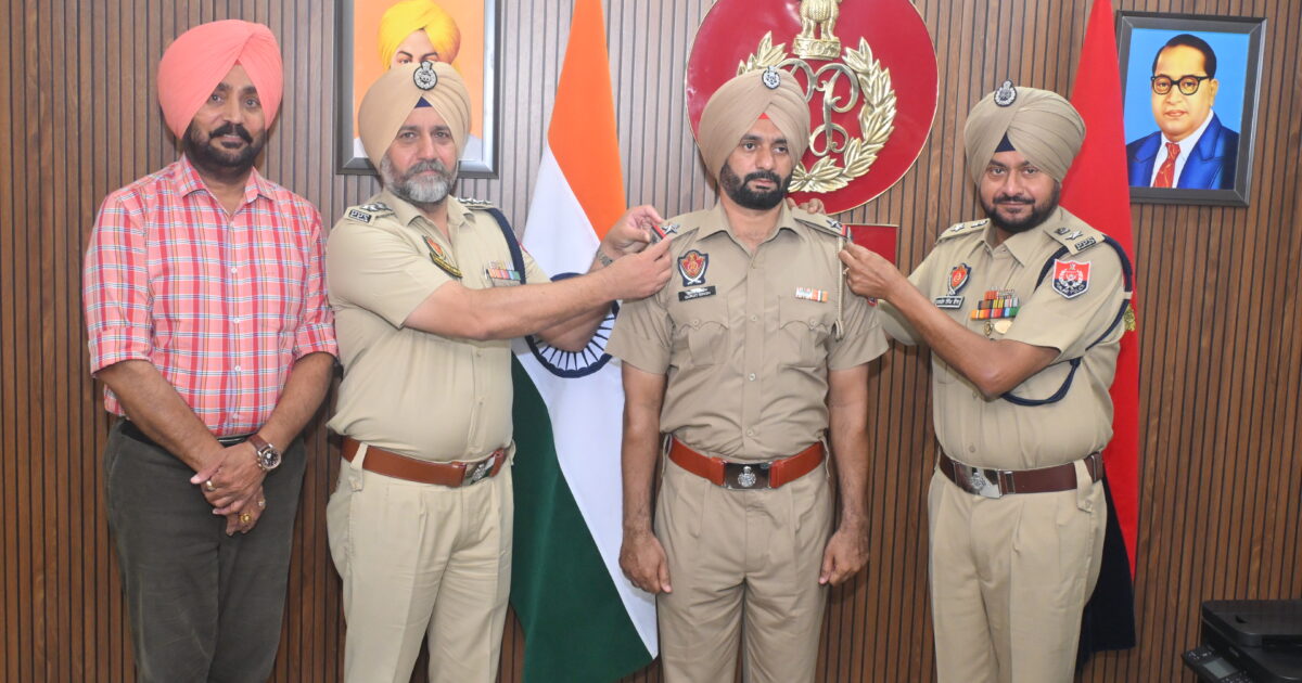 ਗੁਰਜੀਤ ਸਿੰਘ ਬਣੇ ਅਸਿਸਟੈਂਟ ਸਬ-ਇੰਸਪੈਕਟਰ
