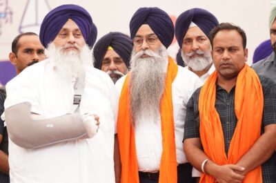 ਦਵਿੰਦਰਜੀਤ ਸਿੰਘ ਲਾਡੀ ਢੋਸ ਦੇ ਜੀਜਾ ਗੁਰਵਿੰਦਰਪਾਲ ਸਿੰਘ ਸੰਧੂ ਅਤੇ ਨਿਸ਼ੂ ਅਗਰਵਾਲ ਸ਼੍ਰੋਮਣੀ ਅਕਾਲੀ ਦਲ ਵਿੱਚ ਸ਼ਾਮਲ